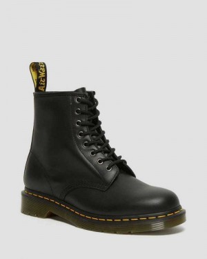 Black Dr. Martens 1460 Nappa Leather Lace Up Boots | VNTFC5320