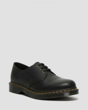 Black Dr. Martens 1461 Ambassador Leather Oxford Shoes | XZQDR5136