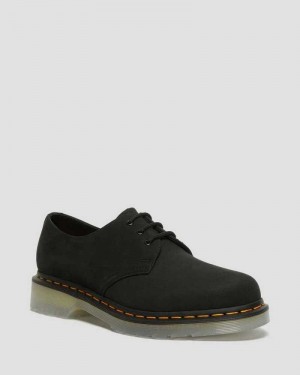 Black Dr. Martens 1461 Iced II Buttersoft Leather Oxford Shoes | FJWNA9207