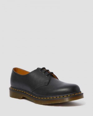 Black Dr. Martens 1461 Nappa Leather Oxford Shoes | CGDZE0589