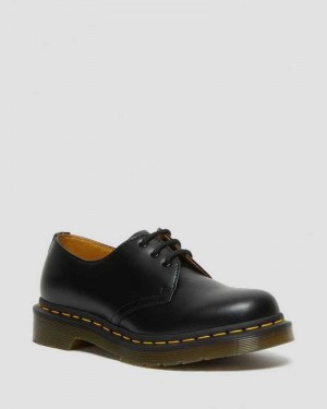 Black Dr. Martens 1461 Smooth Leather Oxford Shoes | EACBN4815