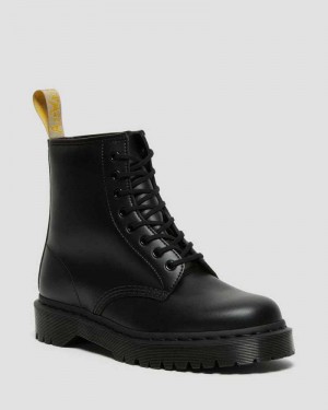 Black Dr. Martens Vegan 1460 Bex Mono Lace Up Boots | DHMXE2534