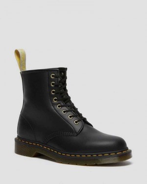 Black Dr. Martens Vegan 1460 Felix Lace Up Boots | WZNDP7610