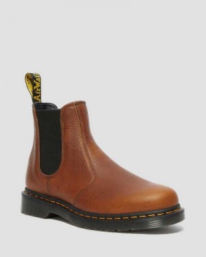 Cashew Ambassador Dr. Martens 2976 Ambassador Leather Chelsea Boots | XBZTD0389