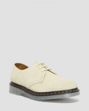 Cream Dr. Martens 1461 Iced Suede Oxford Shoes | APCSO6513