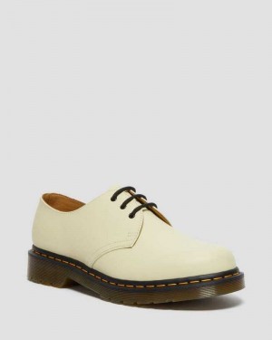 Cream Dr. Martens 1461 Smooth Leather Oxford Shoes | WFZIH7815