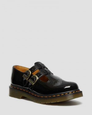 Patent Lamper Dr. Martens 8065 Patent Leather Mary Jane Shoes | XSUPD7612