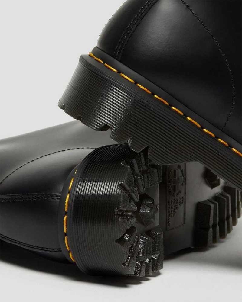 Black Dr. Martens 101 Bex Smooth Leather Ankle Boots | WVZIG0859