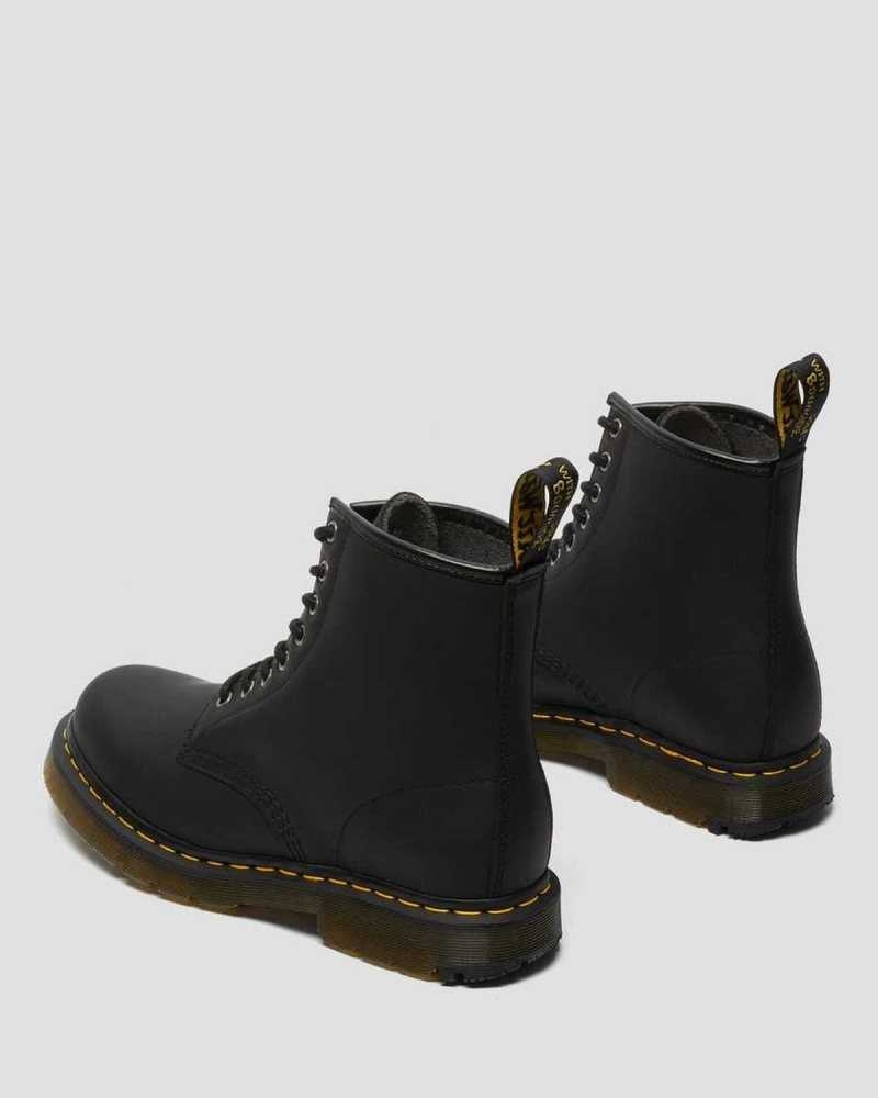 Black Dr. Martens 1460 DM's Wintergrip Lace Up Boots | SHBXG9107