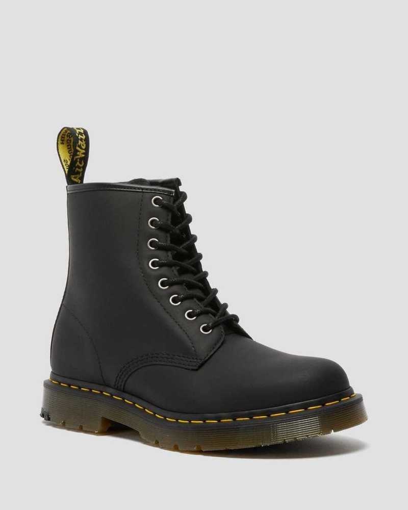 Black Dr. Martens 1460 DM\'s Wintergrip Lace Up Boots | SHBXG9107