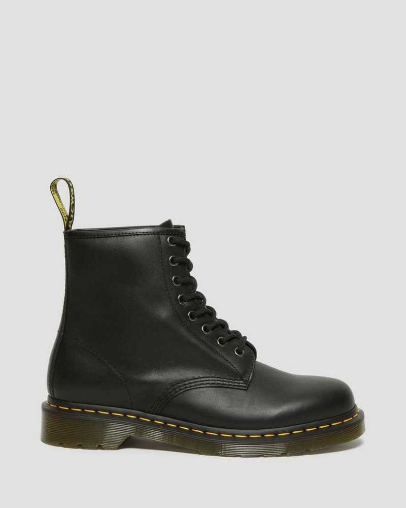 Black Dr. Martens 1460 Nappa Leather Lace Up Boots | VNTFC5320