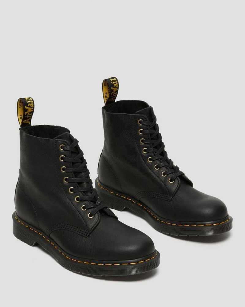 Black Dr. Martens 1460 Pascal Ambassador Leather Lace Up Boots | CMYHL4572