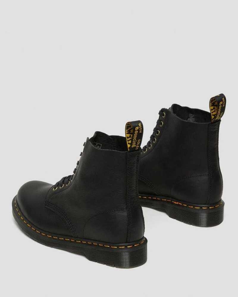 Black Dr. Martens 1460 Pascal Ambassador Leather Lace Up Boots | CMYHL4572