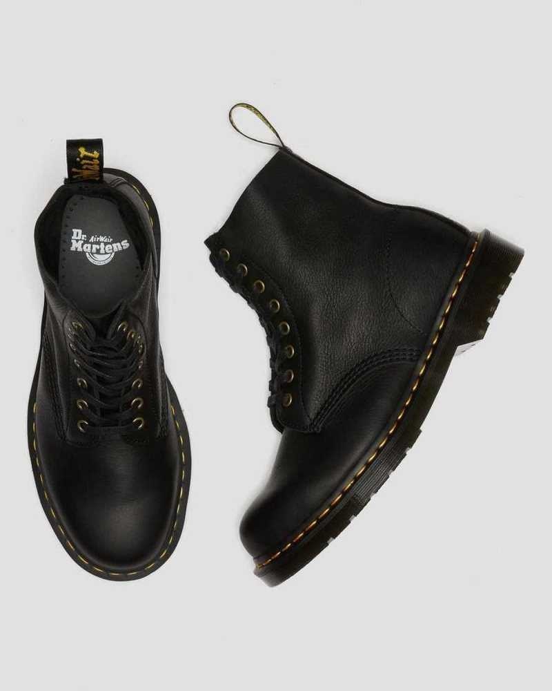 Black Dr. Martens 1460 Pascal Ambassador Leather Lace Up Boots | CMYHL4572