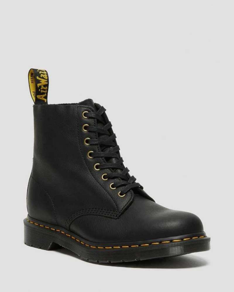 Black Dr. Martens 1460 Pascal Ambassador Leather Lace Up Boots | VWIEG3601