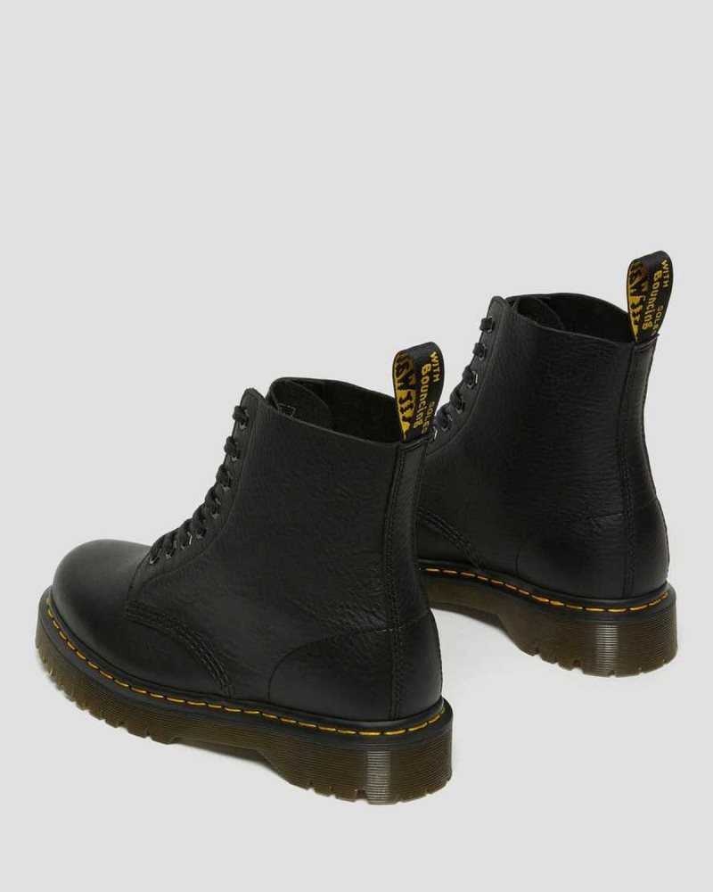 Black Dr. Martens 1460 Pascal Bex Leather Lace Up Boots | VMXTA5269