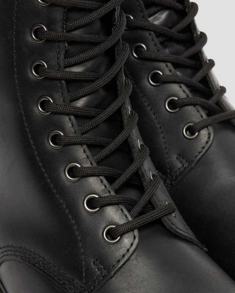 Black Dr. Martens 1460 Waterproof Lace Up Boots | DBCOH4360