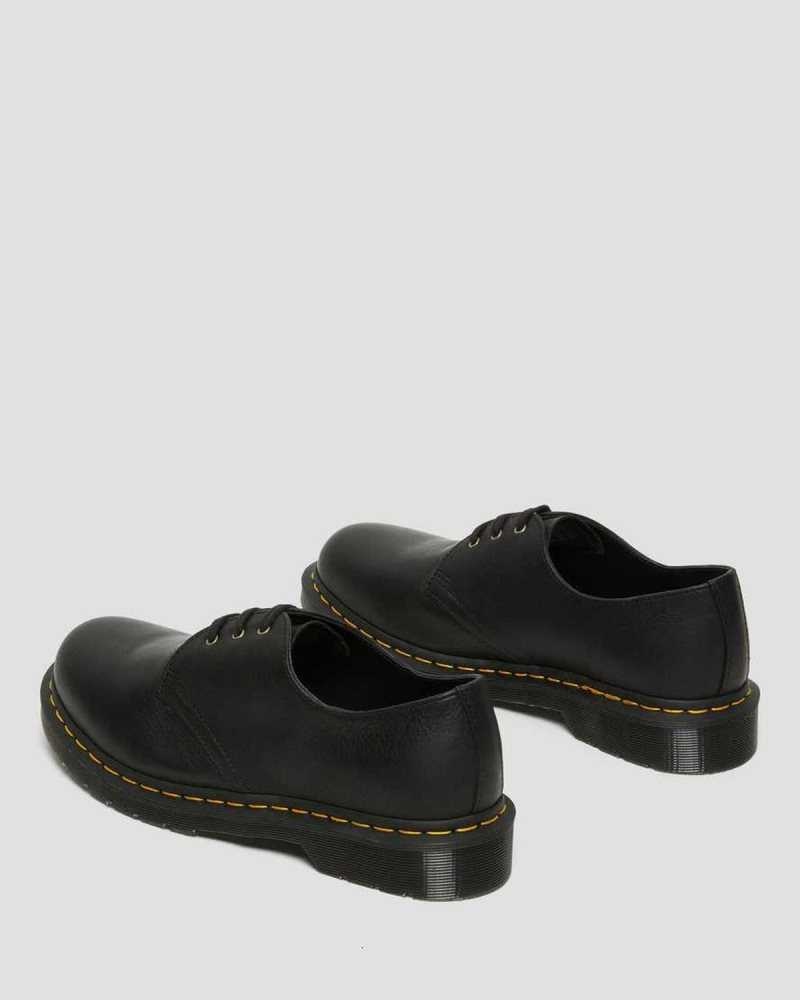 Black Dr. Martens 1461 Ambassador Leather Oxford Shoes | CJFAX2091