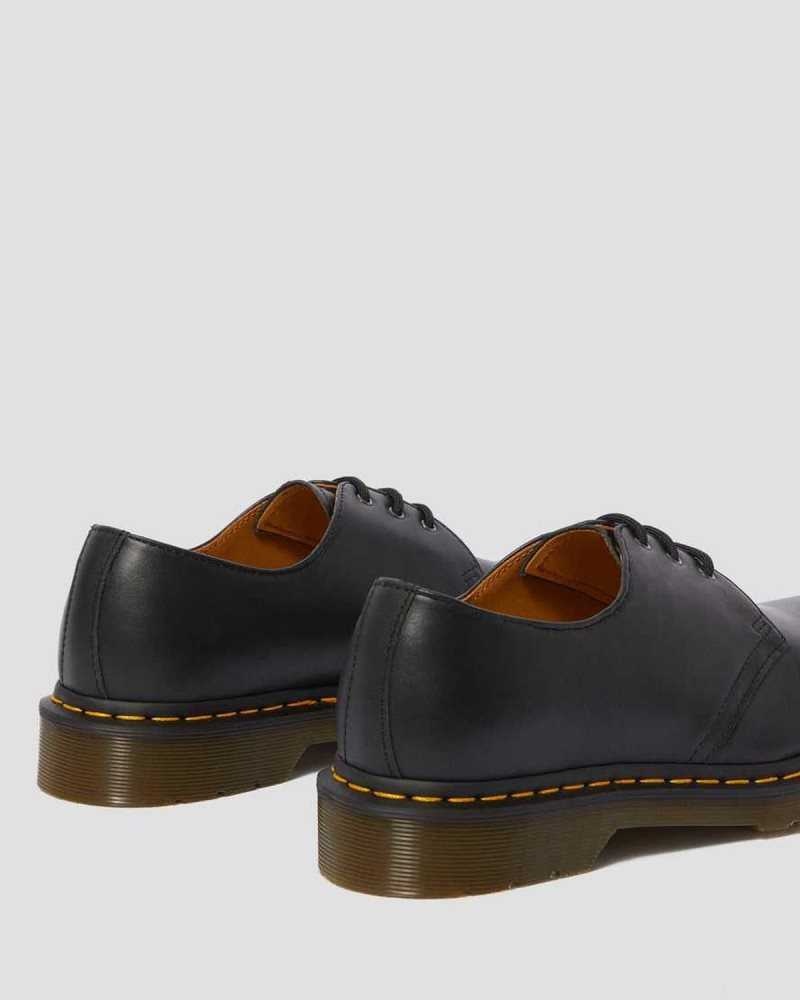 Black Dr. Martens 1461 Nappa Leather Oxford Shoes | FJXNY1089