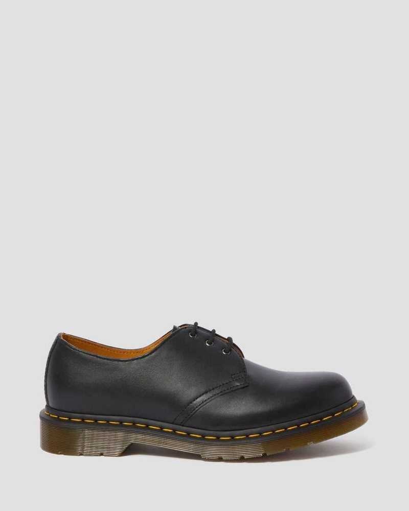 Black Dr. Martens 1461 Nappa Leather Oxford Shoes | FJXNY1089