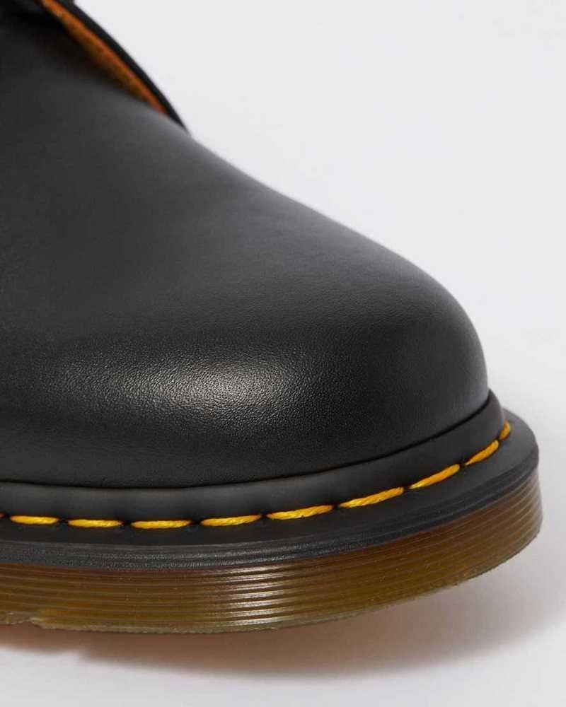 Black Dr. Martens 1461 Nappa Leather Oxford Shoes | CGDZE0589