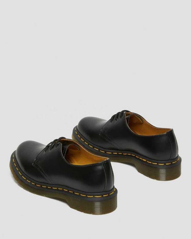 Black Dr. Martens 1461 Smooth Leather Oxford Shoes | EACBN4815