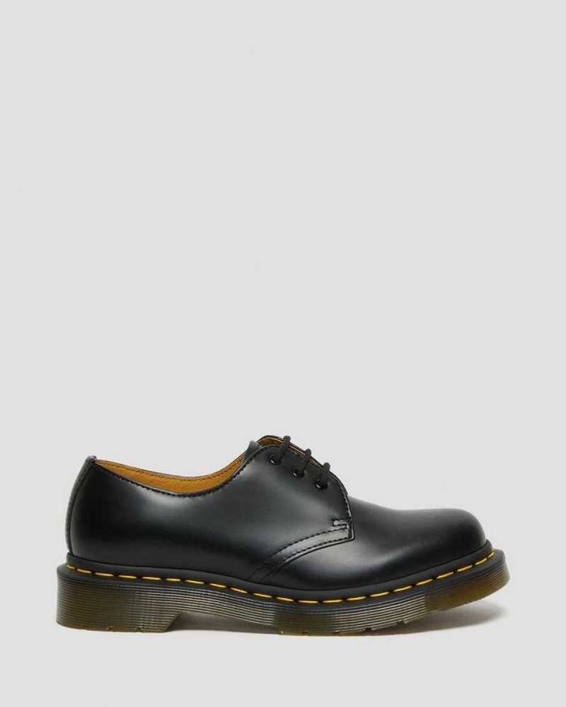 Black Dr. Martens 1461 Smooth Leather Oxford Shoes | EACBN4815