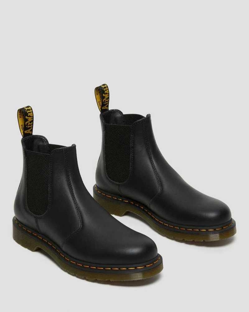 Black Dr. Martens 2976 Nappa Leather Chelsea Boots | CPGXA9234