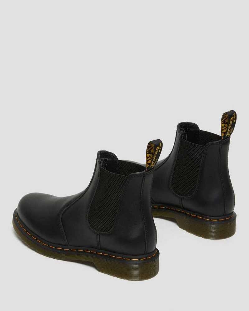 Black Dr. Martens 2976 Nappa Leather Chelsea Boots | CPGXA9234