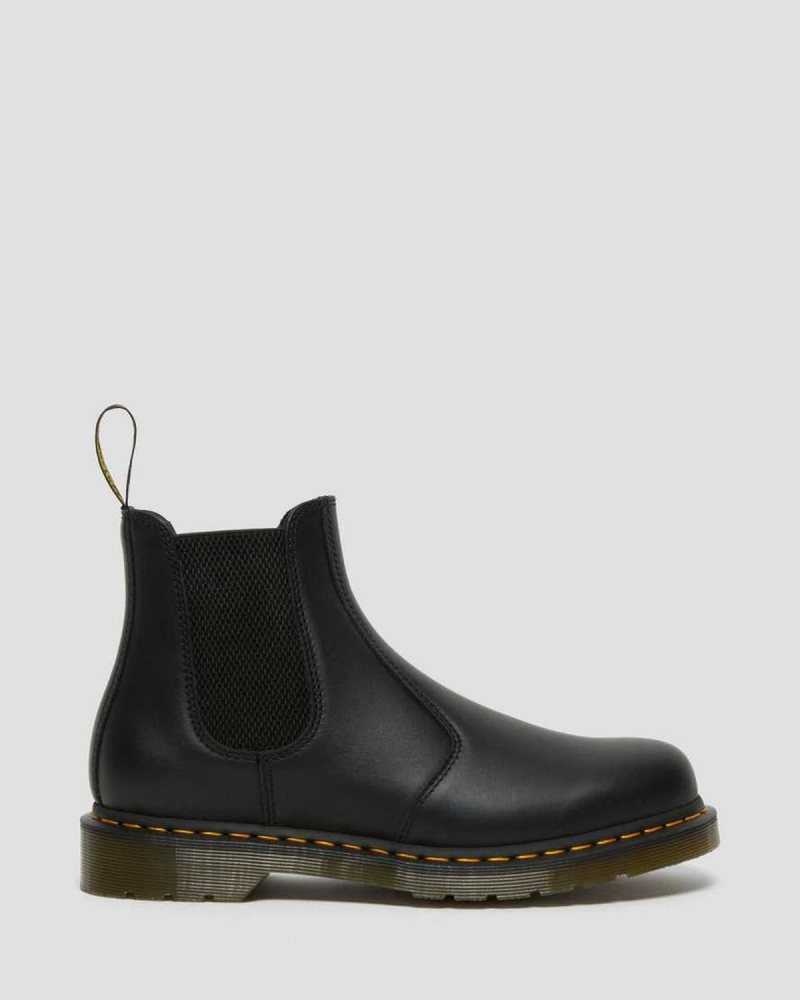 Black Dr. Martens 2976 Nappa Leather Chelsea Boots | CPGXA9234