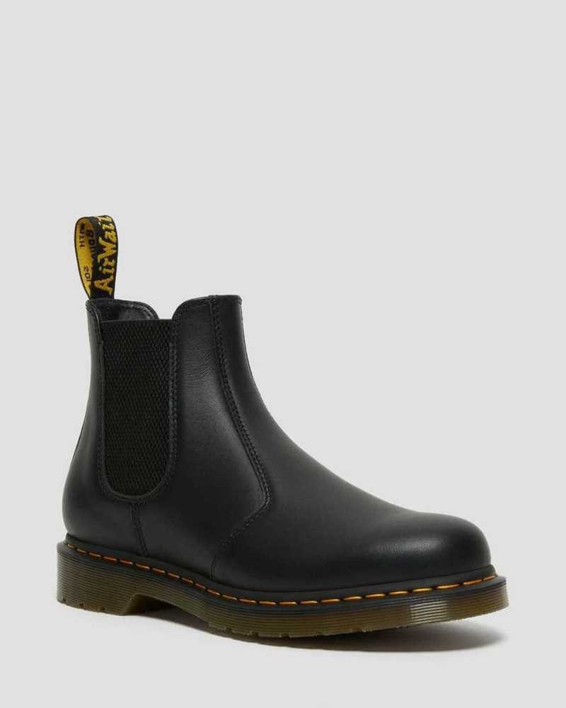 Black Dr. Martens 2976 Nappa Leather Chelsea Boots | CPGXA9234