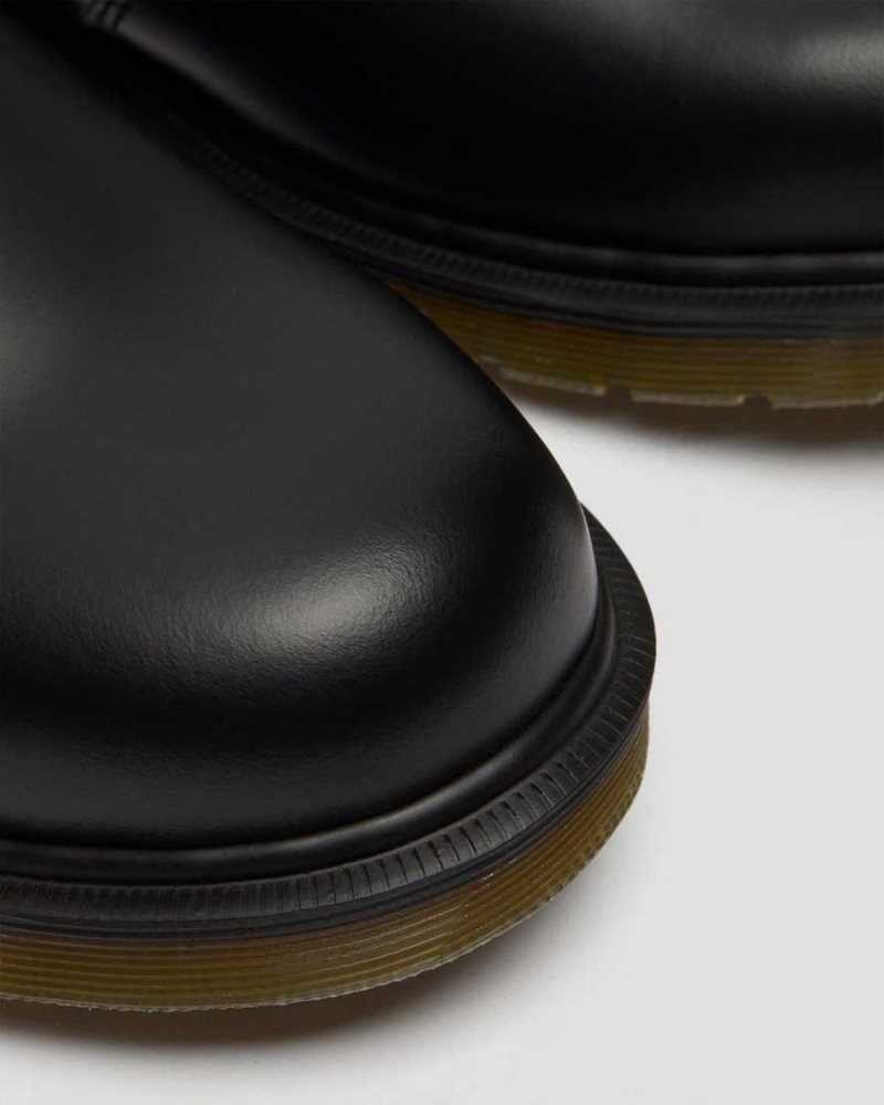 Black Dr. Martens 2976 Smooth Leather Chelsea Boots | PDFCZ2541