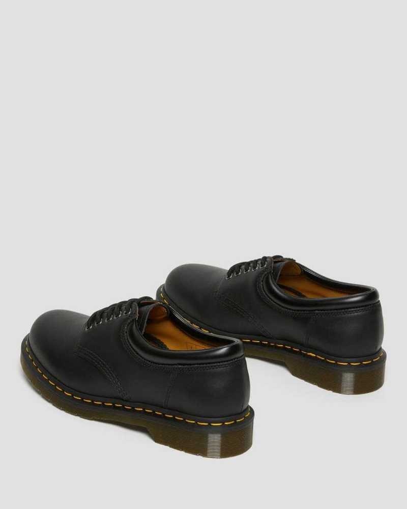 Black Dr. Martens 8053 Nappa Leather Casual Shoes | HLDCE2856