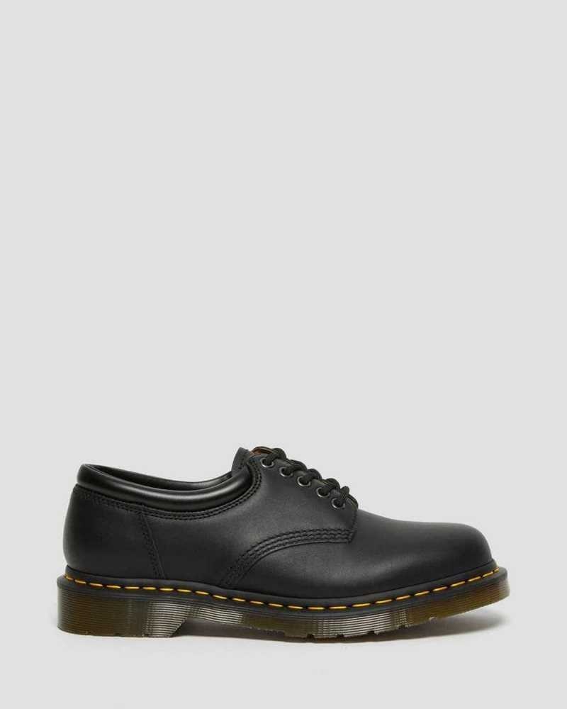 Black Dr. Martens 8053 Nappa Leather Casual Shoes | HLDCE2856