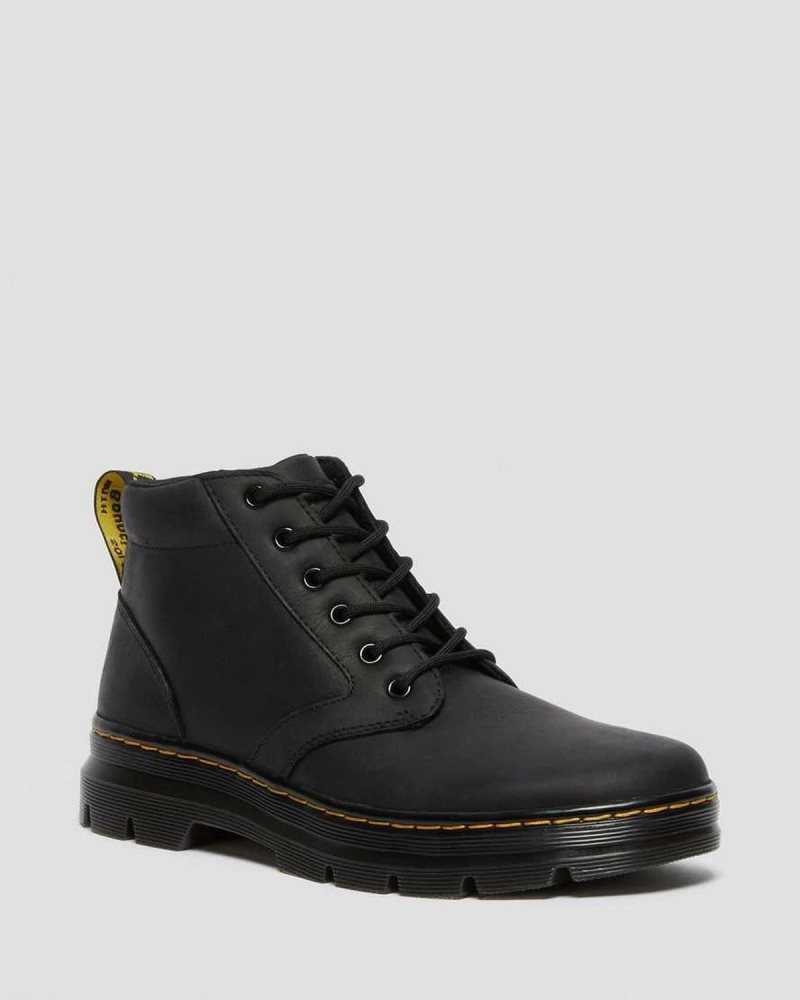 Black Dr. Martens Bonny Leather Casual Boots | MTZPF5403