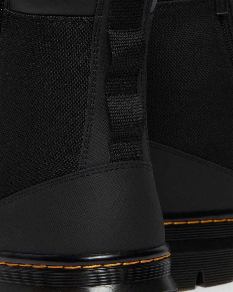 Black Dr. Martens Combs Zip Casual Boots | DTSEK0186