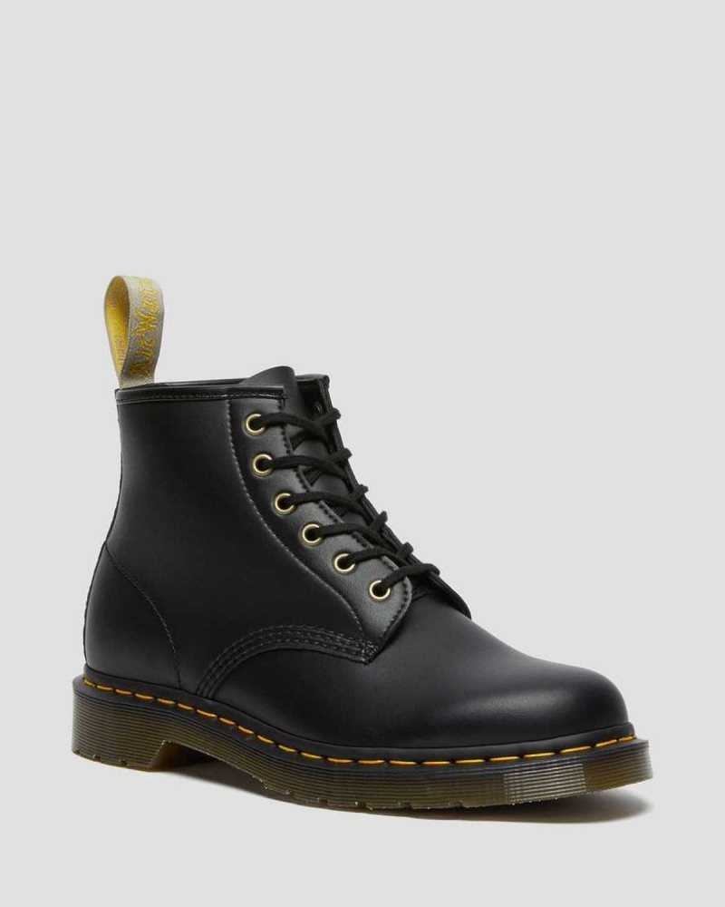 Black Dr. Martens Vegan 101 Felix Ankle Boots | FOUCI3684