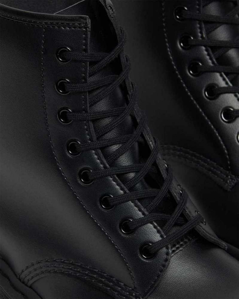 Black Dr. Martens Vegan 1460 Bex Mono Lace Up Boots | DHMXE2534