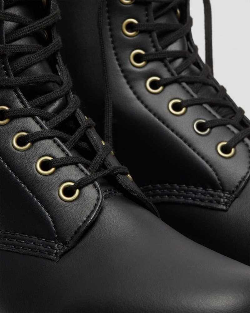 Black Dr. Martens Vegan 1460 Felix Lace Up Boots | RTABI7150