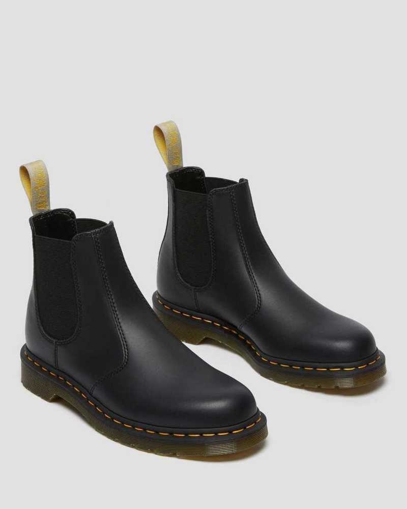 Black Dr. Martens Vegan 2976 Felix Chelsea Boots | JRNUZ8790