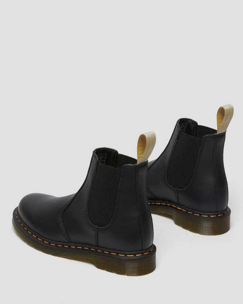 Black Dr. Martens Vegan 2976 Felix Chelsea Boots | JRNUZ8790