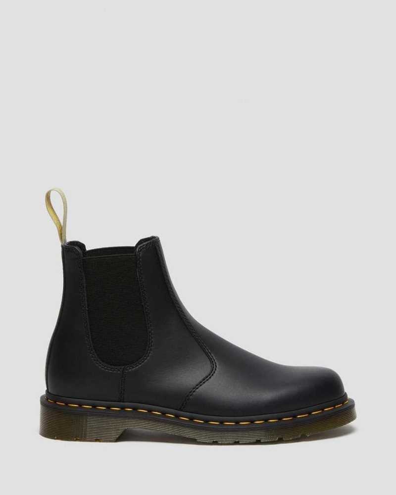 Black Dr. Martens Vegan 2976 Felix Chelsea Boots | JRNUZ8790