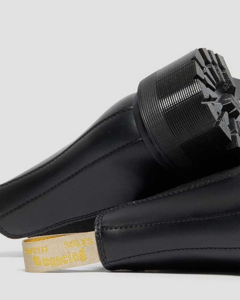 Black Dr. Martens Vegan 2976 Felix Platform Chelsea Boots | GYDTN3746