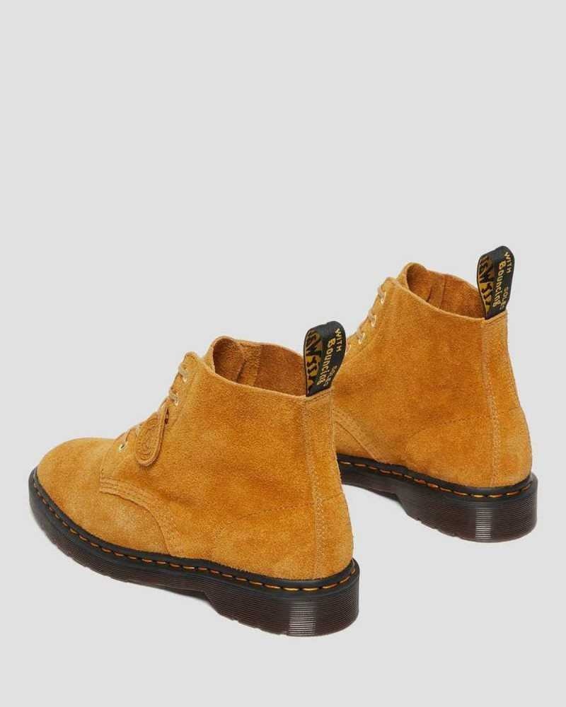 Brown Dr. Martens 101 Suede Ankle Boots | IULXG5206