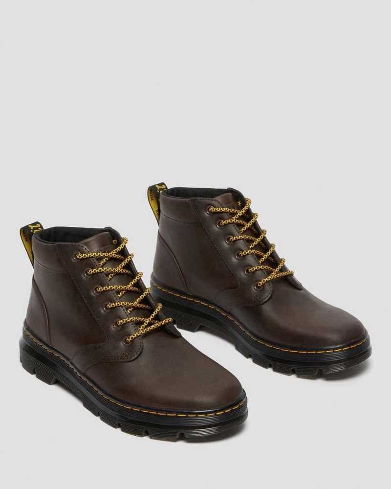 Brown Dr. Martens Bonny Leather Casual Boots | YBZTG8479