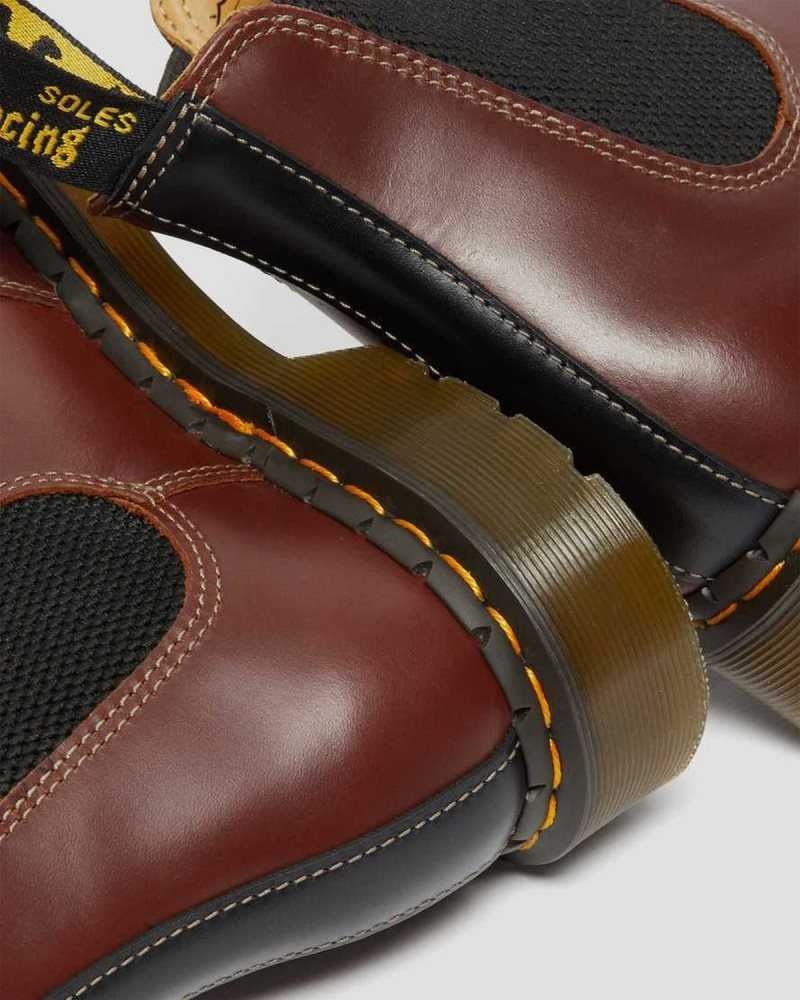 Brown / Black Dr. Martens 2976 Abruzzo Leather Chelsea Boots | EPNQK8097