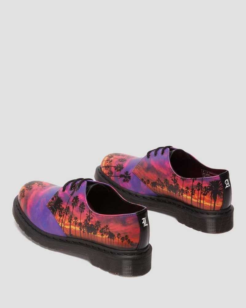 Multicolor Dr. Martens 1461 Los Angeles Leather Oxford Shoes | FUJGT2185