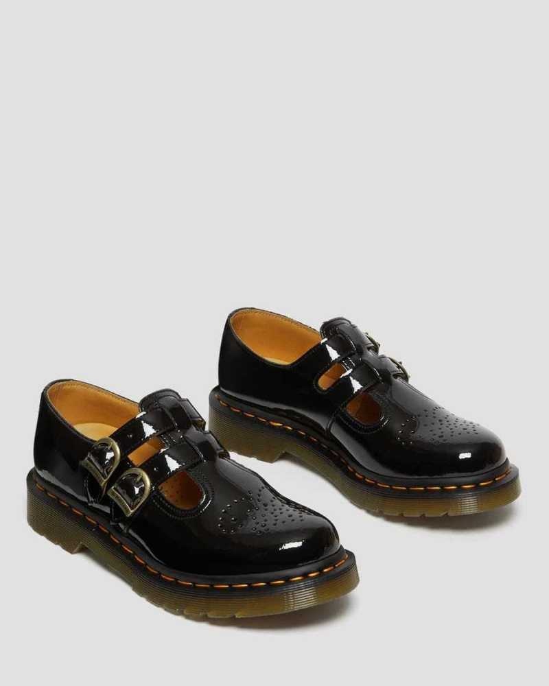 Patent Lamper Dr. Martens 8065 Patent Leather Mary Jane Shoes | XSUPD7612