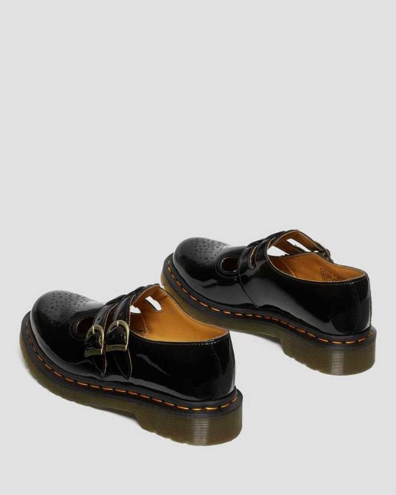 Patent Lamper Dr. Martens 8065 Patent Leather Mary Jane Shoes | XSUPD7612