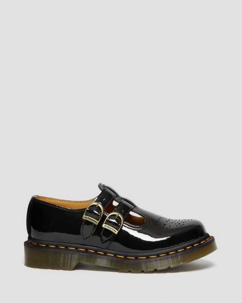 Patent Lamper Dr. Martens 8065 Patent Leather Mary Jane Shoes | XSUPD7612